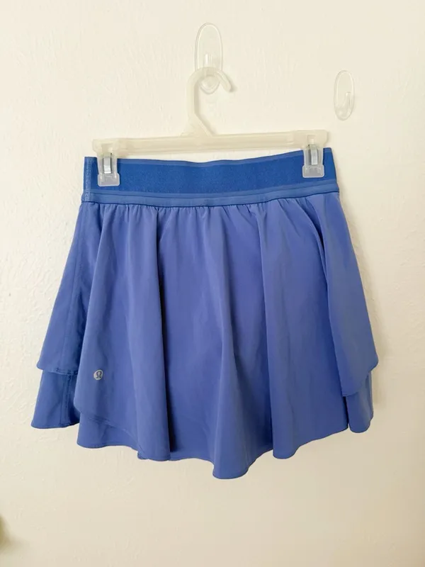 Lululemon Court Rival High Rise Skort Sz 6 - Image 5