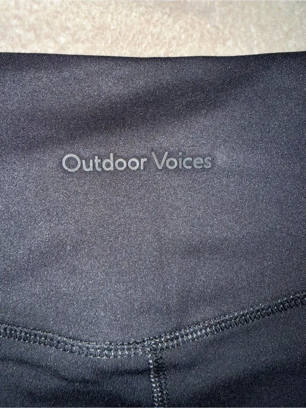 Outdoor Voices Black Bike Shorts - Image 4