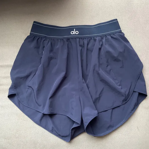 Alo Yoga Match Point Short Navy M - Image 2