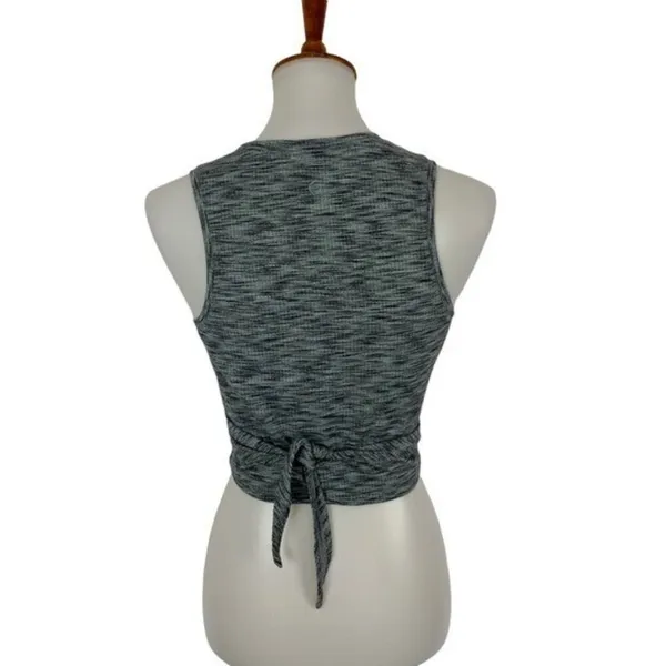 Zyia Active Tank Top XS‎ Gray Athletic Workout Racerback Yoga Shirt - Image 3