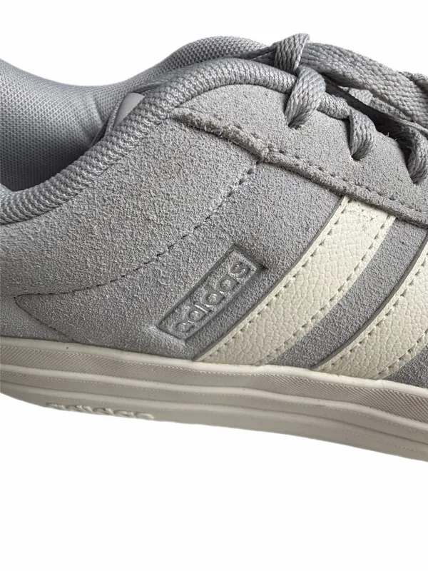 ADIDAS VL Court Bold Gray Suede Platform Sneakers Women’s Size 11 - Image 9
