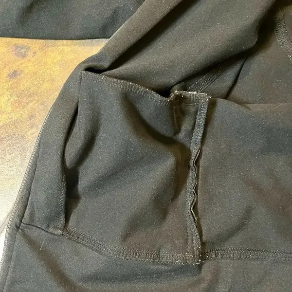Lands End Women’s Black Hoodie Jacket Full Zip Up Small - Image 11