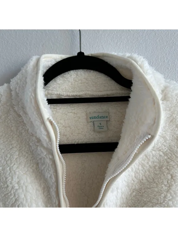 Sundance Heidi Sherpa Pullover Size Small NWOT - Image 3