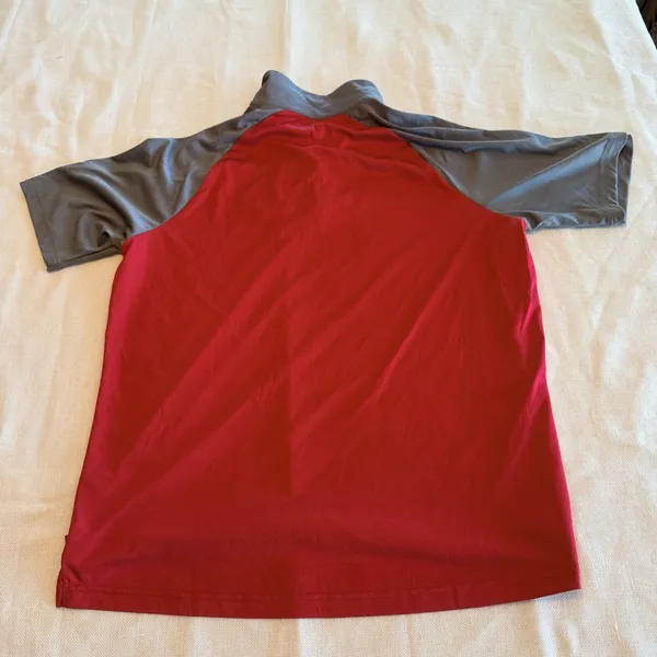 WNBA Men's Indiana Fever Antigua Red/Steel Nova Polo Large - Image 8