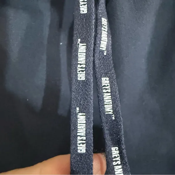 Grey’s Anatomy Women’s Scrubs Navy Blue Jogger Pants Size Medium Petite - Image 3