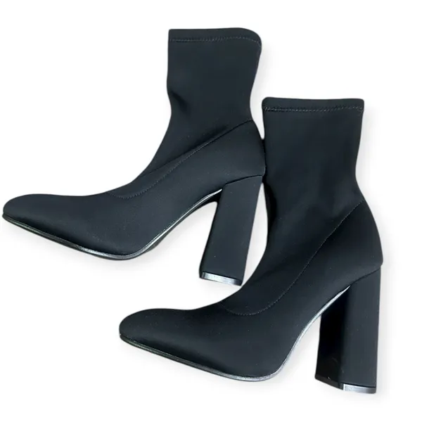 Nasty Gal Chic Black Pointed Toe Boots - Image 6