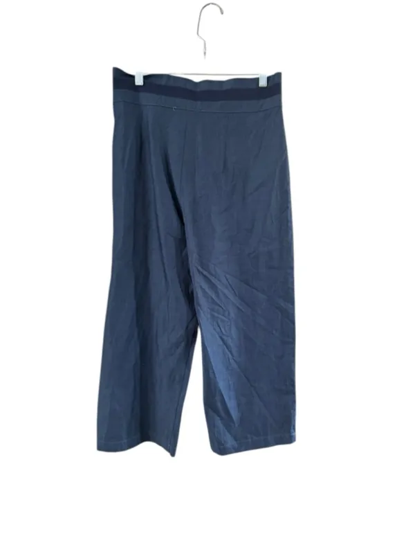 Women's FABI Blue Cropped Wrap Pants M Size M - Image 5