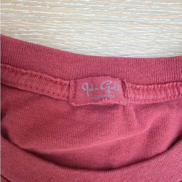 Brandy Melville J. Galt USA Tee Cecillia One Size Red Blue - Image 4
