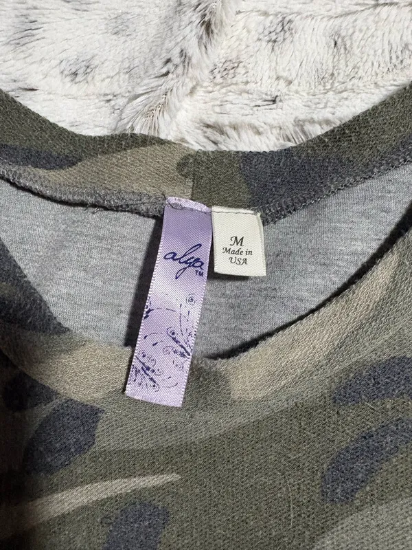 Alya Camo Long Sleeve Shirt - Image 4