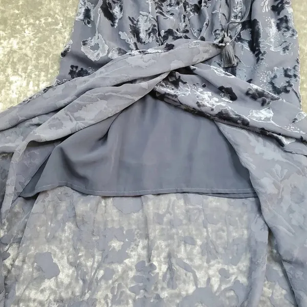 Lucky Brand Floral Velvet Midi‎ Dress - Image 7