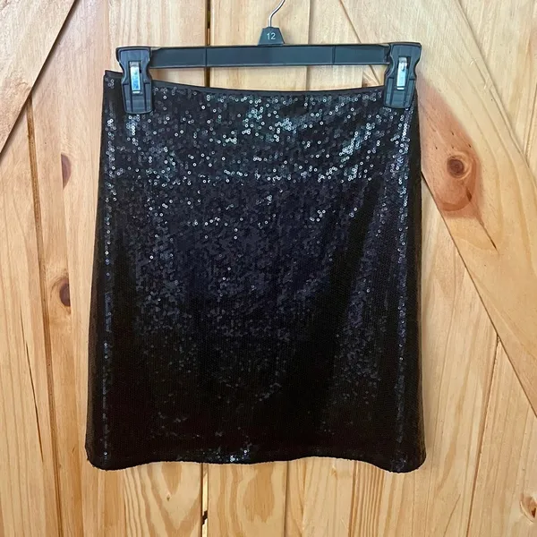 White House Black Market Black Mini Skirt -NWT - Image 2