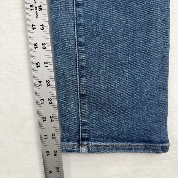 Madewell The Perfect Vintage Jean Mid Rise Blue Wash Denim Women's‎ Size 25 - Image 6