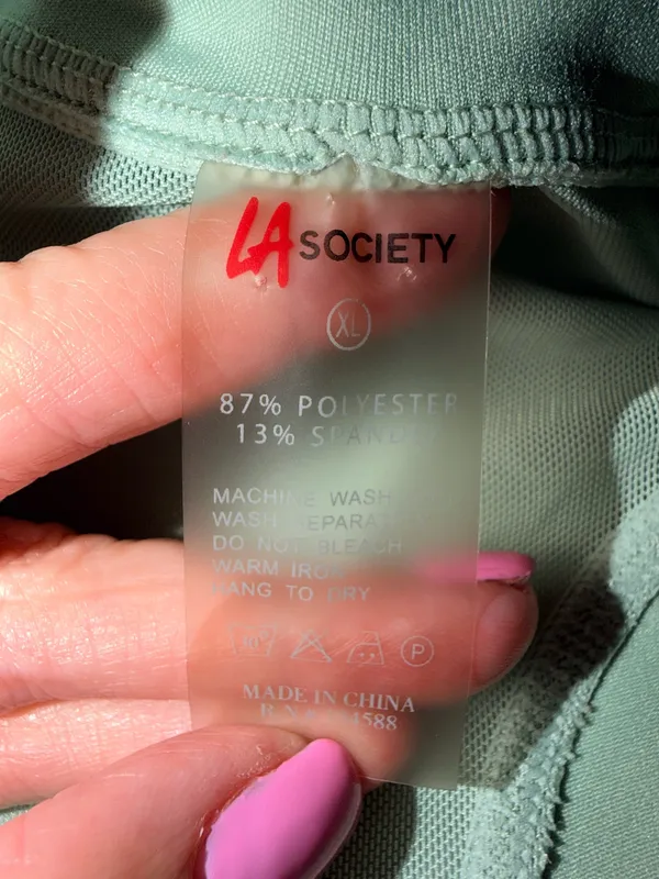 LA Society Cropped workout jacket - Image 7