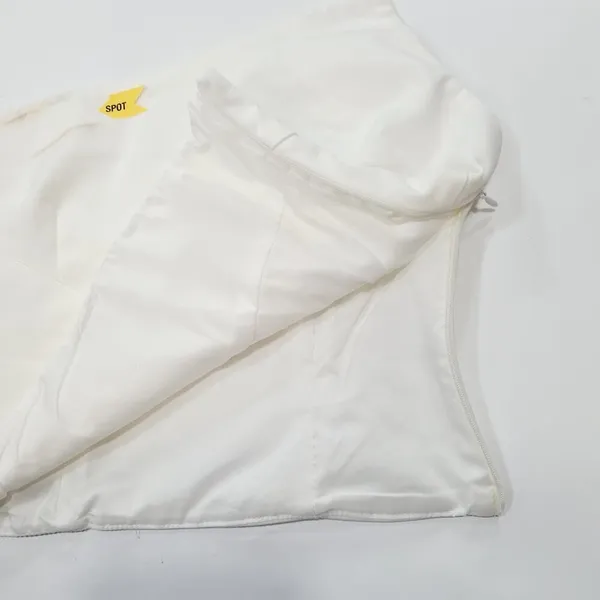 Superdown Quincy Strapless Top in White XS - Image 5
