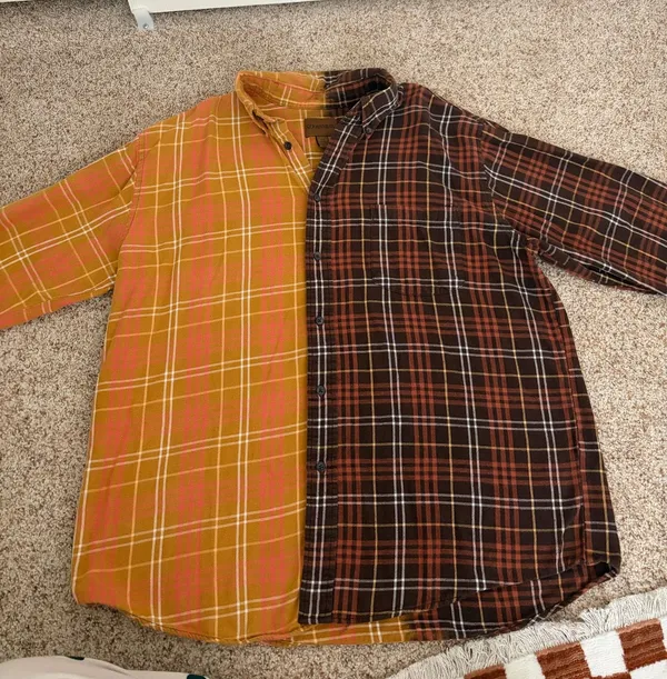 St. John's Bay Split Dye Flannel Shirt - Image 2