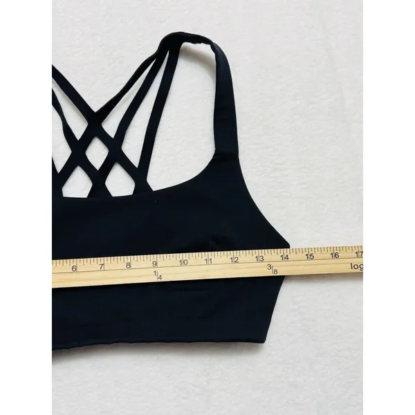 Lululemon Bring the Energy Sports Bra Size 6 B C Black - Image 6