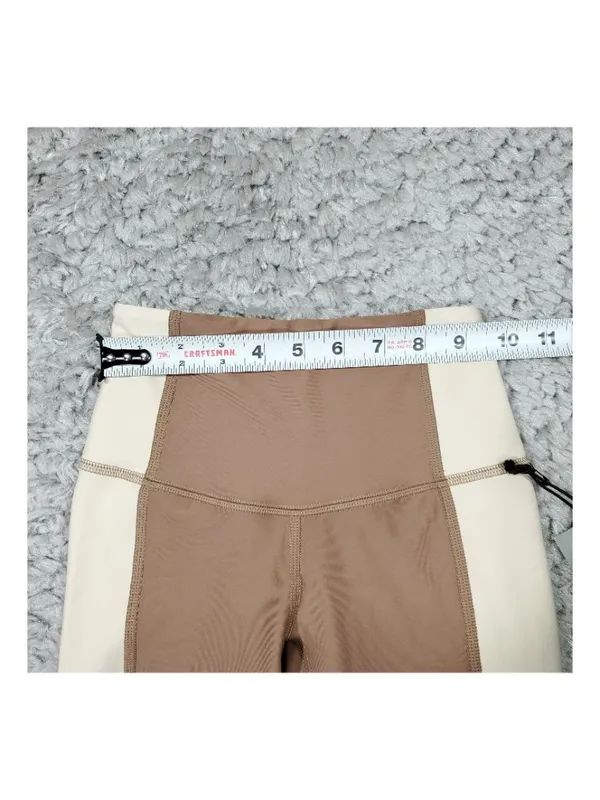 Abercrombie Short ypb sculptlux leggings 7/8 length Colorblock Size XXS Short - Image 6