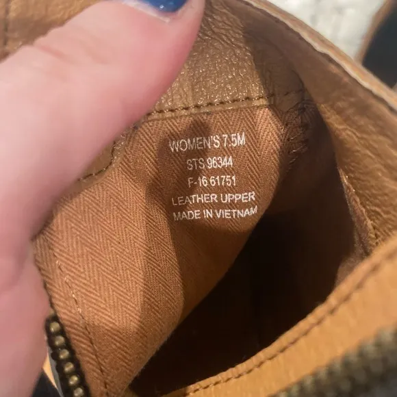 Sperry Dasher Lille Ankle Bootie Brown‎ Leather in Size 7.5 - Image 9