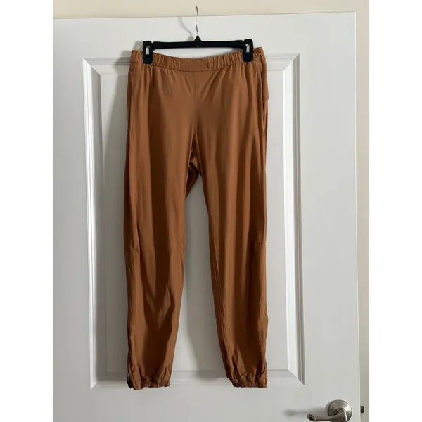 Lululemon Essential Affinity Mid Rise Jogger Pants Saddle Brown Size 6 - Image 5