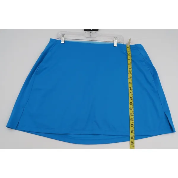 Nike Dri-FIT Blue Golf Skort‎ Standard Fit Athletic Mini Skirt XXL Womens - Image 3