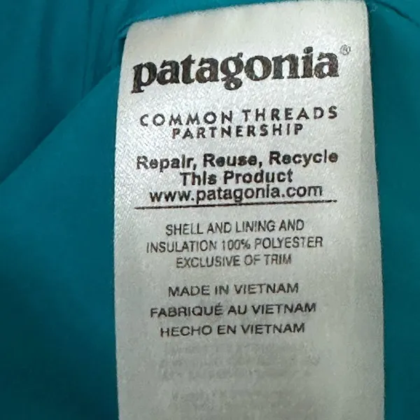 Patagonia Jacket Womens S Windsweep Nano Puffer‎ Gorpcore Slowfashion Heritage - Image 11