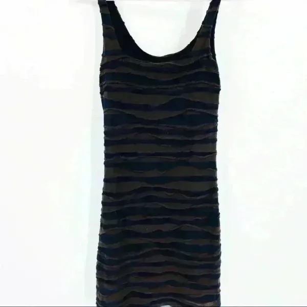 Free People Downtown‎ Date Body Con Boho Festival Stretchy Women's Dress Size XS - Image 4