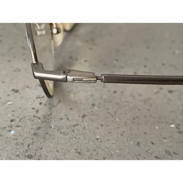 Gucci Eyeglasses Frames Only GG 1629 3VE 52-19-140 Italy full rim silver metal - Image 4
