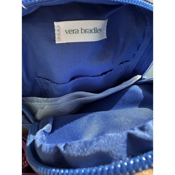 Vera Bradley Small Lorman‎ Sling Bag Blue Floral Cottagecore New NWT - Image 5