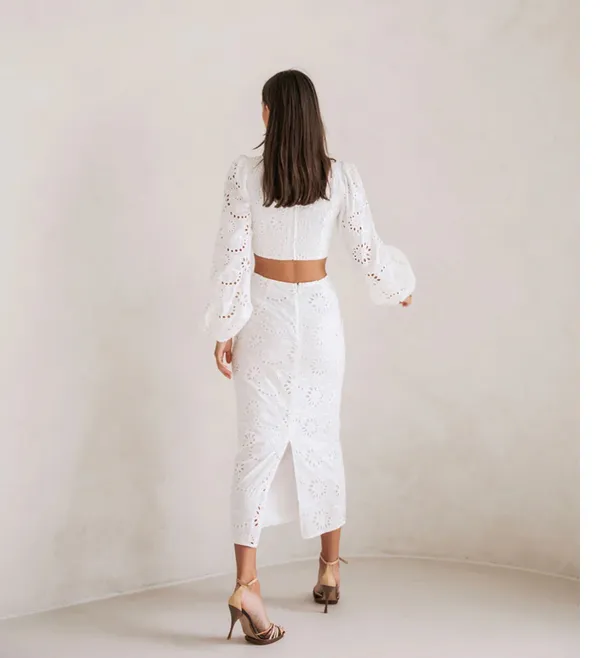 Sabo Skirt Set Skirt Crop Top & Skirt - Image 4