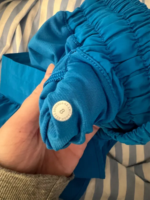 Blue Lululemon Shorts Hotty Hot - Image 3