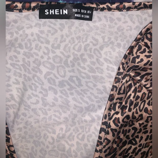 SHEIN Leopard Print Blouse - Image 2
