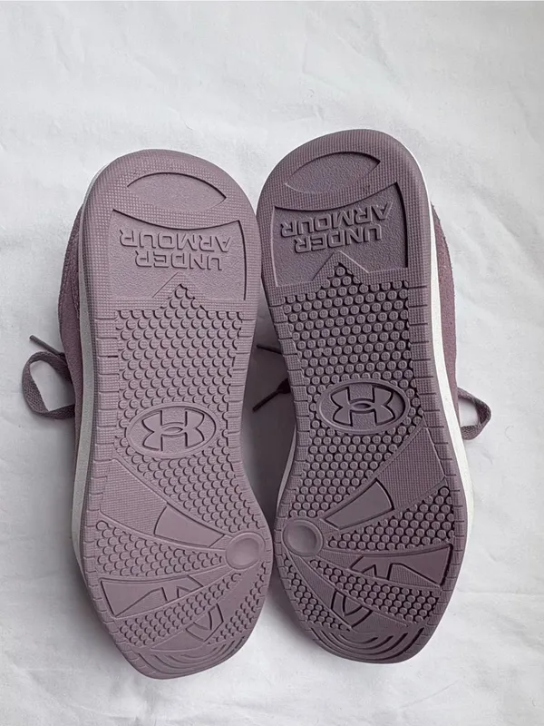 Under Armour ST Court Suede Sneakers Women’s 7.5 Mauve New - Image 5