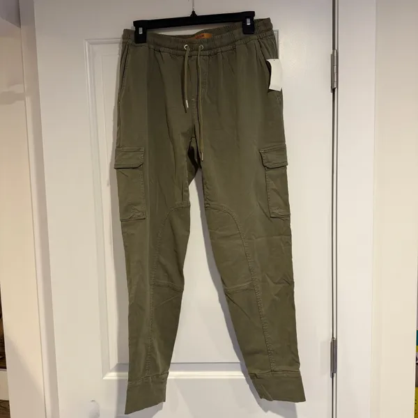 Joe’s Jeans Cargo Joggers Womens Medium NWT Green Utility Pocket Stretch Pants - Image 6