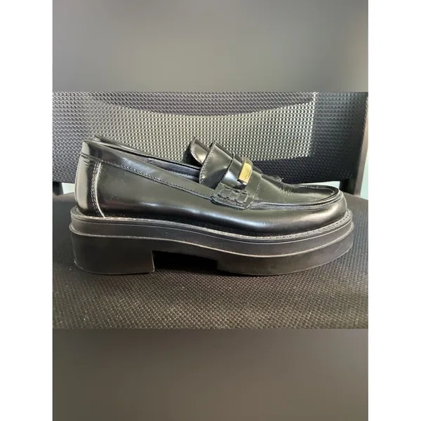 Steve Madden Rodrigo Black Loafer Platform Punk School Girl Sz 6.5 - Image 4