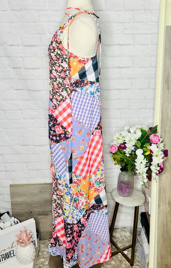 Jaded London Patchwork Dress - Image 8