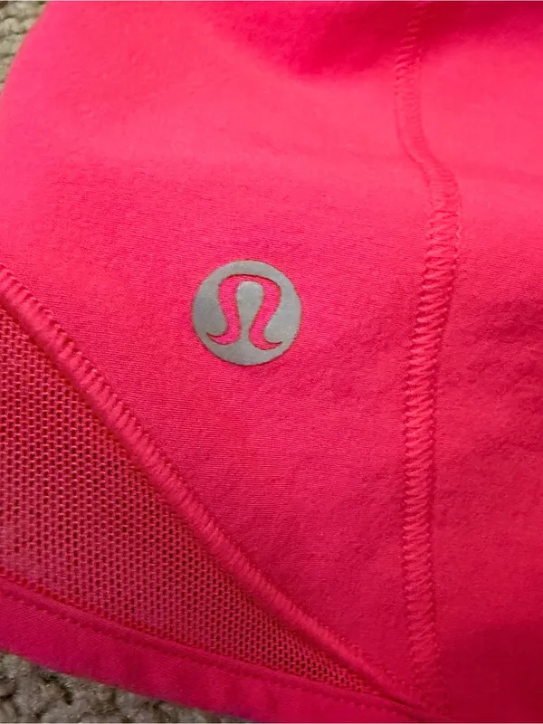 Lululemon Hotty Hot High-Rise Lined Shorts 4” Pink Size 8 - Image 13