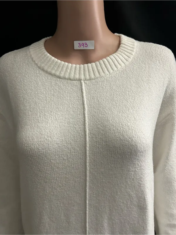 Haven Well Within Organic Cotton Elegant Cream Knit Sweater Dress NWT SM - Image 7