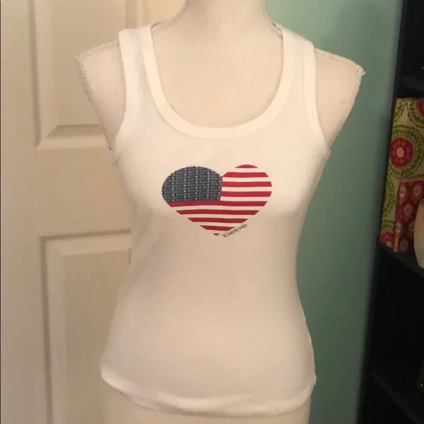 Bebe NWOT razorback ribbed tank - Image 2