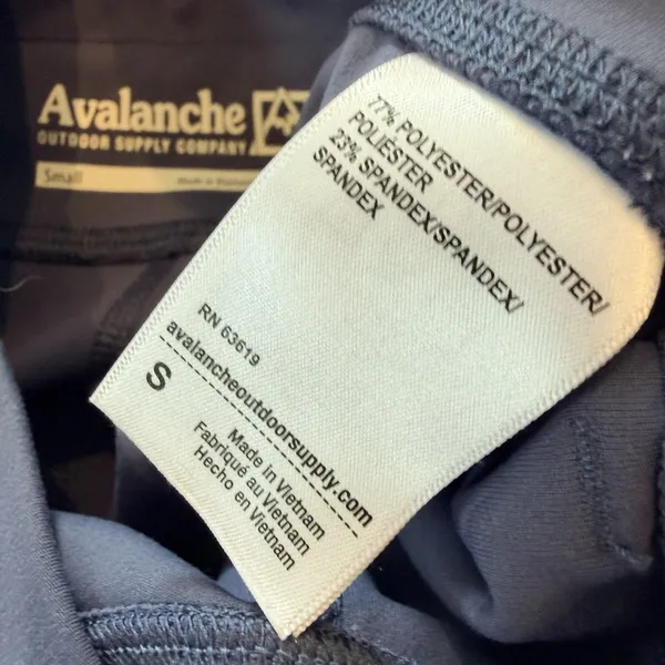Avalanche Outdoor Supply Womens Small Navy Blue Jogger Leggings Stretch Pockets - Image 7