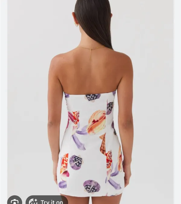Strapless mini dress  - Image 2