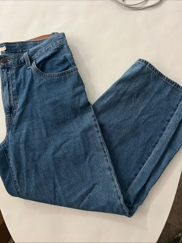 LEVI'S Baggy Dad Jeans Medium Wash Cotton Lyocell Soft Denim Sz 30 $109 - Image 5