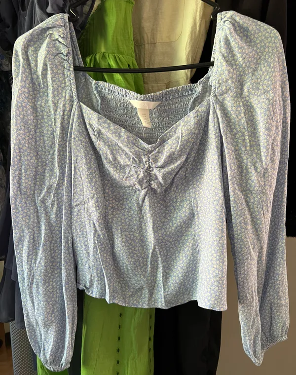 H&M Puff Sleeve Blouse - Image 2