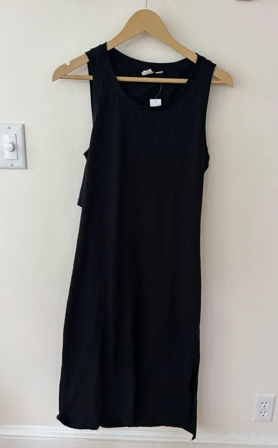 New with Tags GAP Cotton Midi Dress features back tie / Large - Image 5