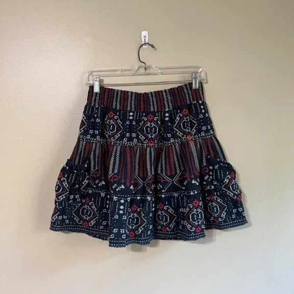 ‎Dylan medium navy skirt - Image 3