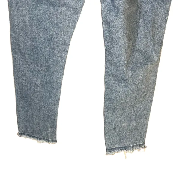 KanCan Light Wash Frayed Hem High Waisted Denim Jeans‎ 11/29 - Image 7