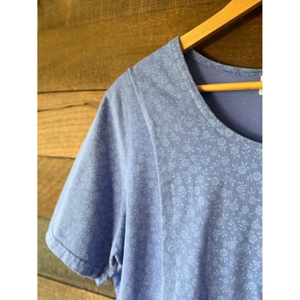 American-vintage Women's Blue and Purple Dress - Image 7