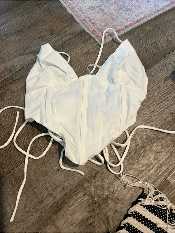 SABO Skirt Ginny Top in white small - Image 12