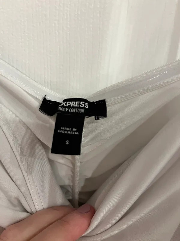 Express White Bodysuit - Image 3