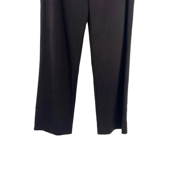 MaxMara Trouser Dress Pants‎ Wool Back Zip Pockets Brown Size US 4 - Image 5