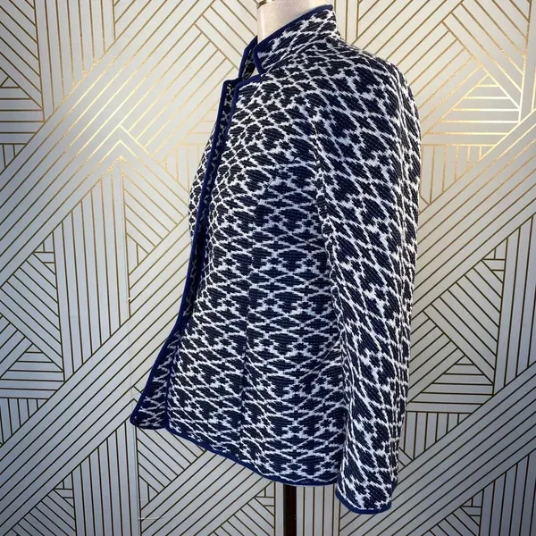 C. Wonder Ikat‎ Brocade Jacket w/ Bracelet Sleeves - Image 8